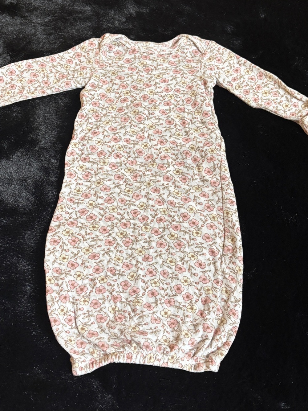 Carter's Pink Floral Long-Sleeve Baby Sleep Sack
